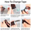 1 Roll High Quality Glue-On Wig Tape White Wig Tape