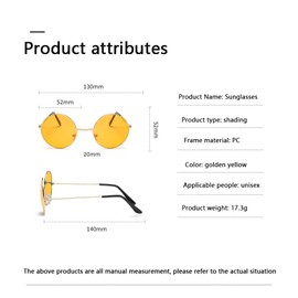 Ealipoi Trigun Vash Glasses Anime Cosplay Glasses Vash the Stampede Cosplay Prop