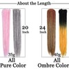 Synthetic Hair Afro Braids, Dreadlocks Extensions, 5 Bundles, Like Real