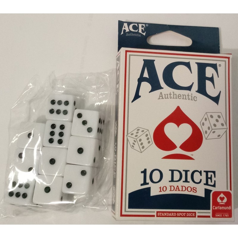 ACE Authentic Dice - 10 Pack
