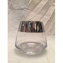 Fink JONA/Teelichthhalter,Glas/H.9cm,D.11cm