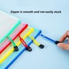Plastic Wallets File Folder A4 Zip Lock Bags Mesh Document