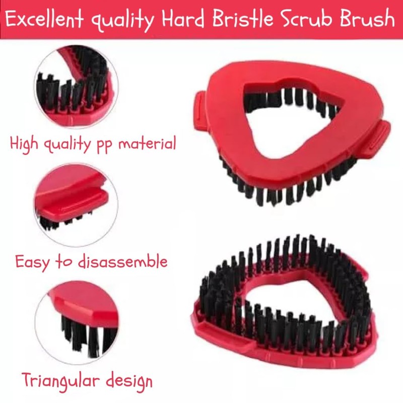 1 Pack Deep Cleaning Spin Mop Replacement Scrub Head Scrub