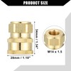 Hihaha Pressure Washer Coupler/Outer Washer Gun Adapter Universal for Car/Durable