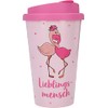 Depesche 2180-049 - To Go Plastic Cup with Saying 350