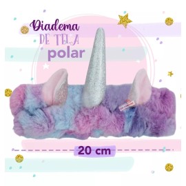 J.H. Company Set 3 Diadema Facial Maquillaje Unicornio Kawaii Xx-22