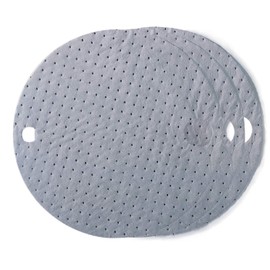 Brady SPC DTA25 22" Diameter Multi-Purpose Absorbent Drum Top Cover with Enhanced Absorbency - 25 ct