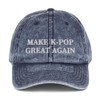 Make K-Pop Great Again Hat (Embroidered Vintage Cotton Twill Cap)