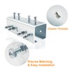 U Shaped Strut Channel Connector Extend Bracket Versatile Splice Extender