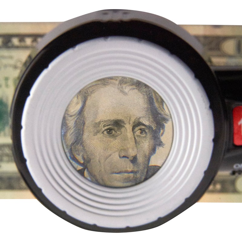 Carson PRO Series MeasureLoupe 11.5x LED and UV Lighted Focusable