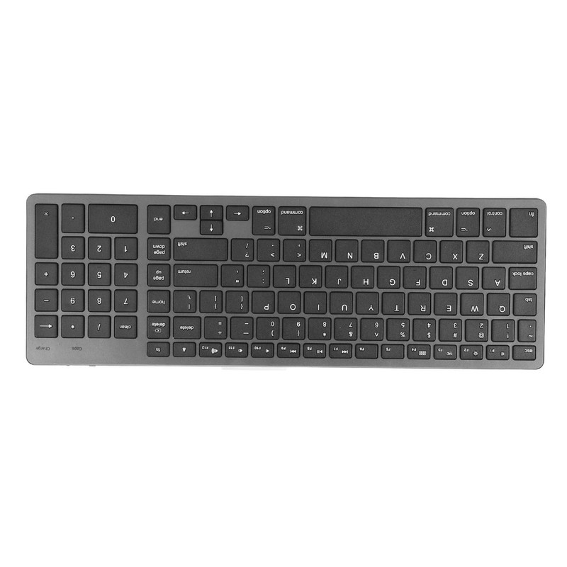 Wireless Keyboard BT3.0 102 Keys Ergonomic Scissor Switch Rechargeable Office