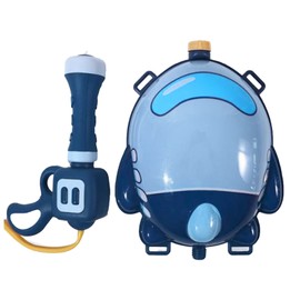 Backpack Water Squirter for Kids Plastic Pull Out Water Soaker Summer Water Toys for Pool Beach Party Shooting Game
