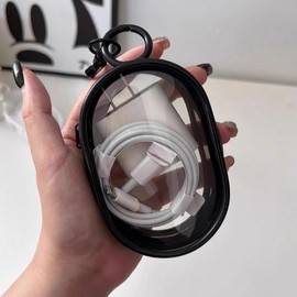 One-hand pocket mini keyring pouch / 한손 포켓 미니미 키링 파우치
