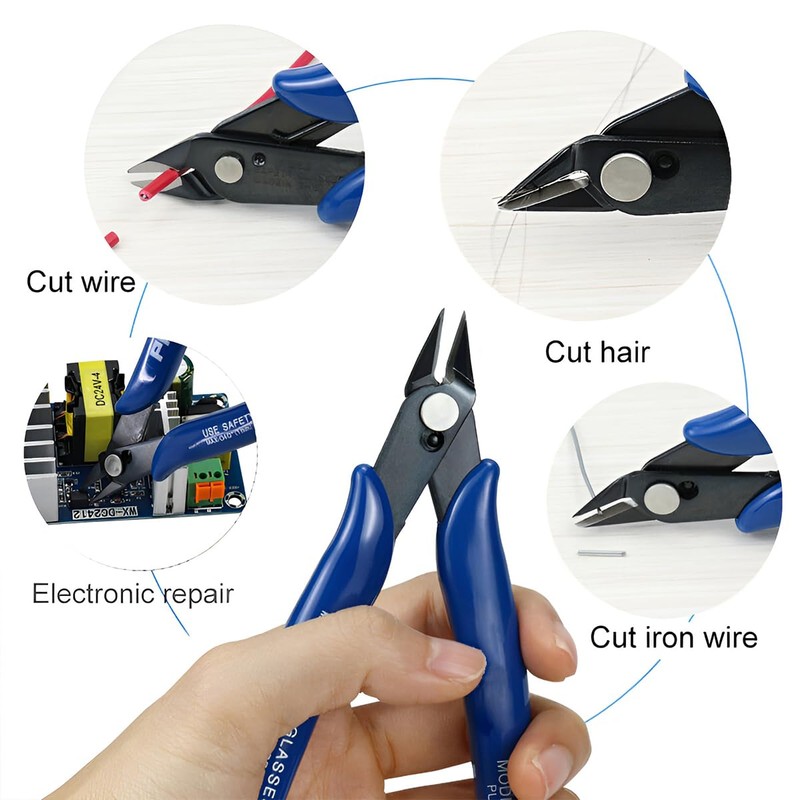 Wire Cutter Plier 170 Flush Wire Side Shears Cutters Pliers