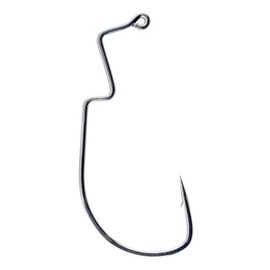 Victory 10777 Black Nickle Extra Wide Gap EWG Weedless Jig Hook Pack of 100 Size #1-2/0 (Victory 10777 BN Extra Wide Gap EWG 2/0-100PK)