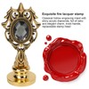 Feather Pen Business Fire Lacquer Stamp European Retro Style Sprinkled