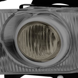 DNA MOTORING FL-HC924-SM Assembly Fog Light Driver & Passenger Side Enhance visibility [Compatible with 92-95 Honda Civic Sedan]