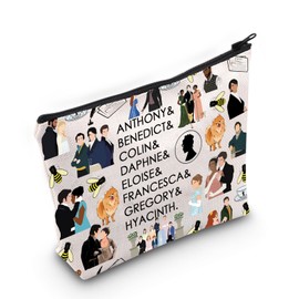 PYOUL TV Show Inspired Gift TV Show Fans Makeup Bag Cosmetic Bag TV Show Merch, b tv show