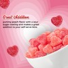 NY Spice Shop Sour Peach Hearts Gummy Bears - Healthy