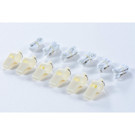 American Whistle Corporation American Classic Whistle - Glow in The Dark Whistle (Glow in The Dark 6 Pack with Lanyards)