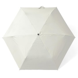 VITAFELICE nsu-30159z Women's Folding Parasol for Rain or Shine (Auto Open and Close), white (off-white)