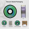 YOUSU 3D Printer Filament, Tricolor PLA Filament 1.75mm Silk Rainbow