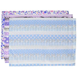 Colorful Candy Style N3632113 Placemat, Standard Size, Polka Dot Harmony and Flower Set