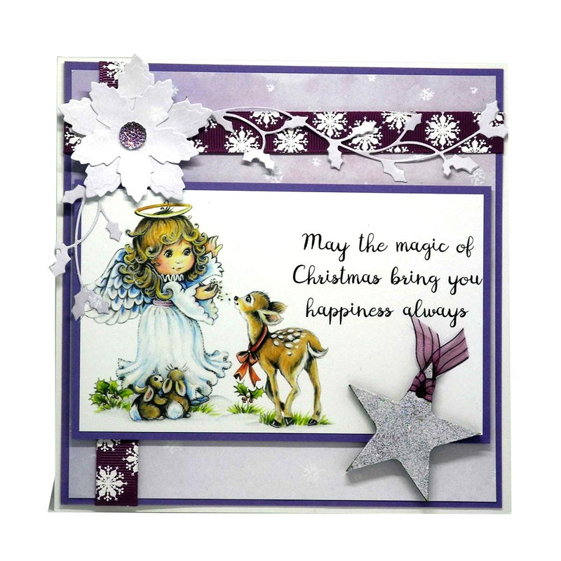 Katy Sue 'Christmas Angels' Paper Craft Pad & Card Making