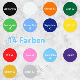 Lya Vinyl Plotter Film Textile, Pack of 32 Flex Film Plotter Textile 30.5 cm x 20.5 cm for Cricut and Silhouette Cameo, Textile Film Plotter for DIY Fabric and Shirt