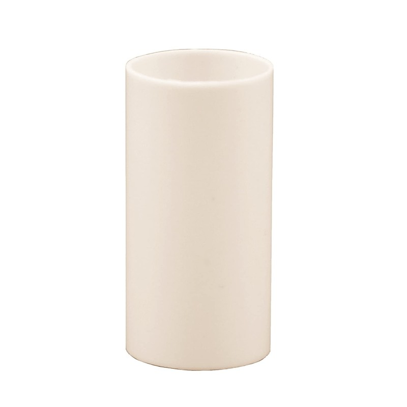 Creative Hobbies 1.75 Inch Tall Cream Plastic Candle Covers Sleeves