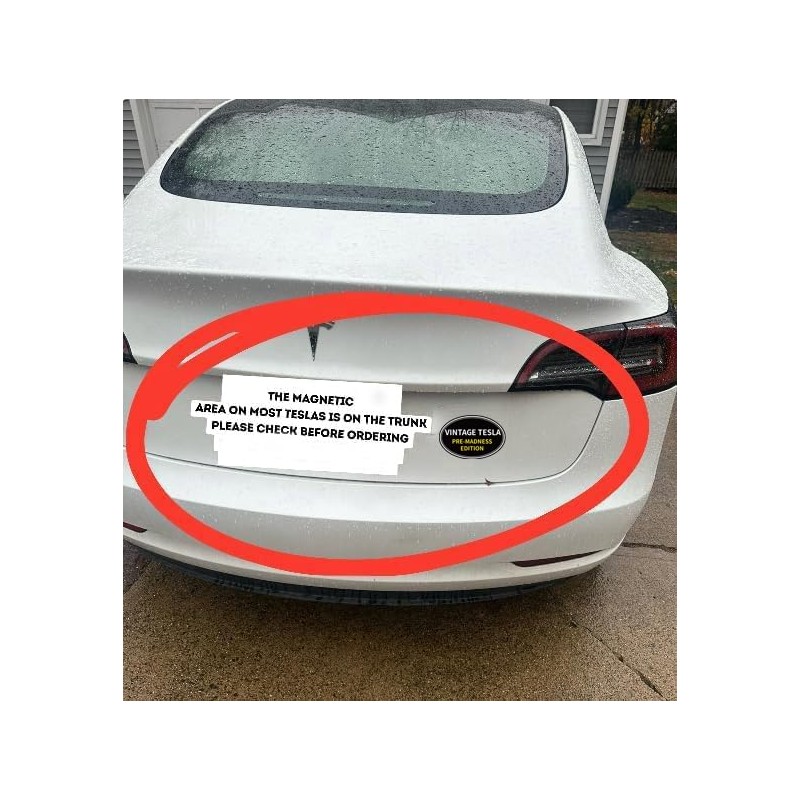 2 Pack Anti Elon Vintage Pre Madness Edition Magnet -