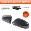 car-attention Carbon Fiber Style Rear View Mirror Outside Cover Cap