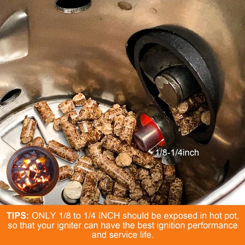 Ethanberg Hot Rod Ignitor Kit Replacement, Compatible with Pit Boss