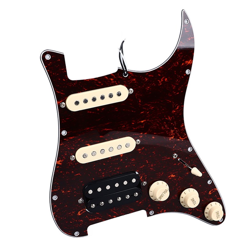 Electric Guitar Pickguard Plastic and Mental Electric Guitar Loaded Pickguard