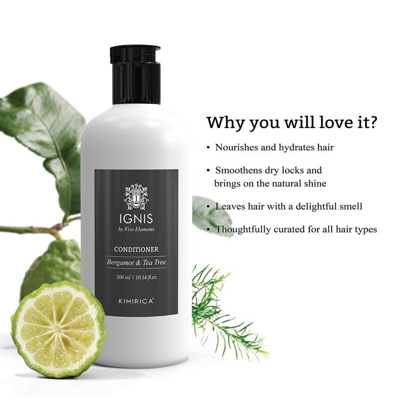 Kimirica Ignis Shampoo and Conditioner Hair Care Duo for Men