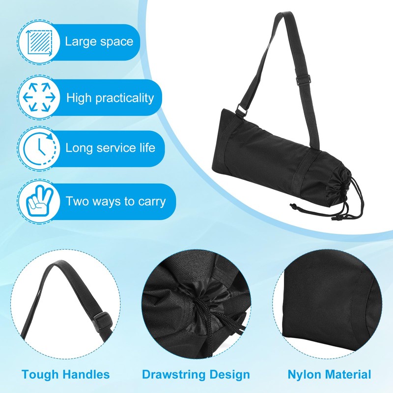 PATIKIL Tripod Carrying Case, Nylon Padded Tripod Bag with Handles