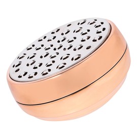 BIUDECO Stainless Steel Foot File for Calluses Removal Ergonomic Pedicure Tool for Smooth Feet for Dry Cracked Skin Care Durable Washable Design Rose Gold