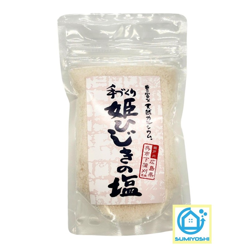 Natural Salt, Himehijiki Salt, 3.5 oz (100 g), Made in
