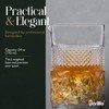 Barillio 24 Oz Crystal Cocktail Mixing Glass with Bamboo Stand