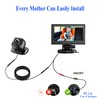 USB Baby Car Camera Plug-Play，4.3" HD Night Vision Function Car