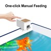 GEZIEKID WiFi Automatic Fish Feeder for Aquarium, Food Dispenser for