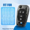MARRLVE Key Fob Replacement 4 Button for Chevy Cruze Equinox