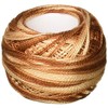 DMC Pearl Cotton Ball Size 8 87yd, Variegated Tan/Brown