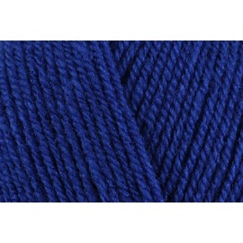 King Cole Pricewise DK Crochet Yarn, 100% Acrylic Double Knitting Wool for Sweaters, Jumpers, Toys - 100g Ball - 021 - Royal - Single (1 Ball)