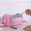 Marker Pens Storage Tote Handbag, Up to 160 Pens, Pink