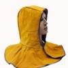 SEIWEI Leather Welding Hood Cowhide Split Leather Welding Mask Cover