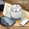 XRDZYXGS Portable Bluetooth Speaker with 360° Rotating Turntable - 7