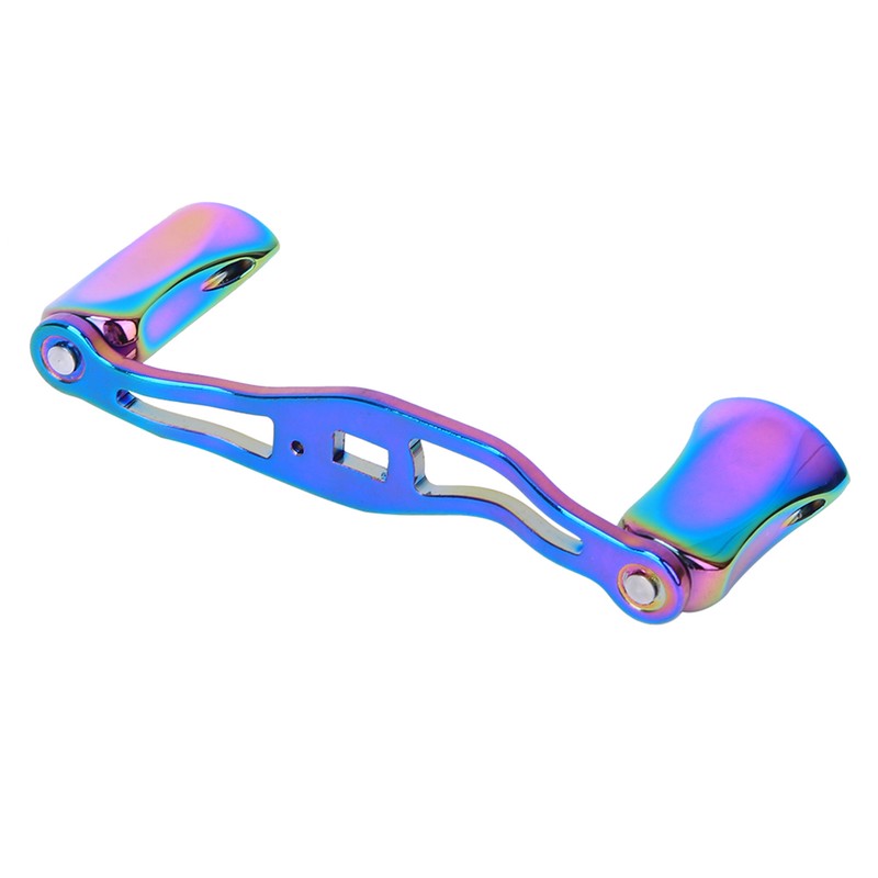 Metal Colorful Fishing Baitcasting Wheel Rocker Arm Modification Power Knob