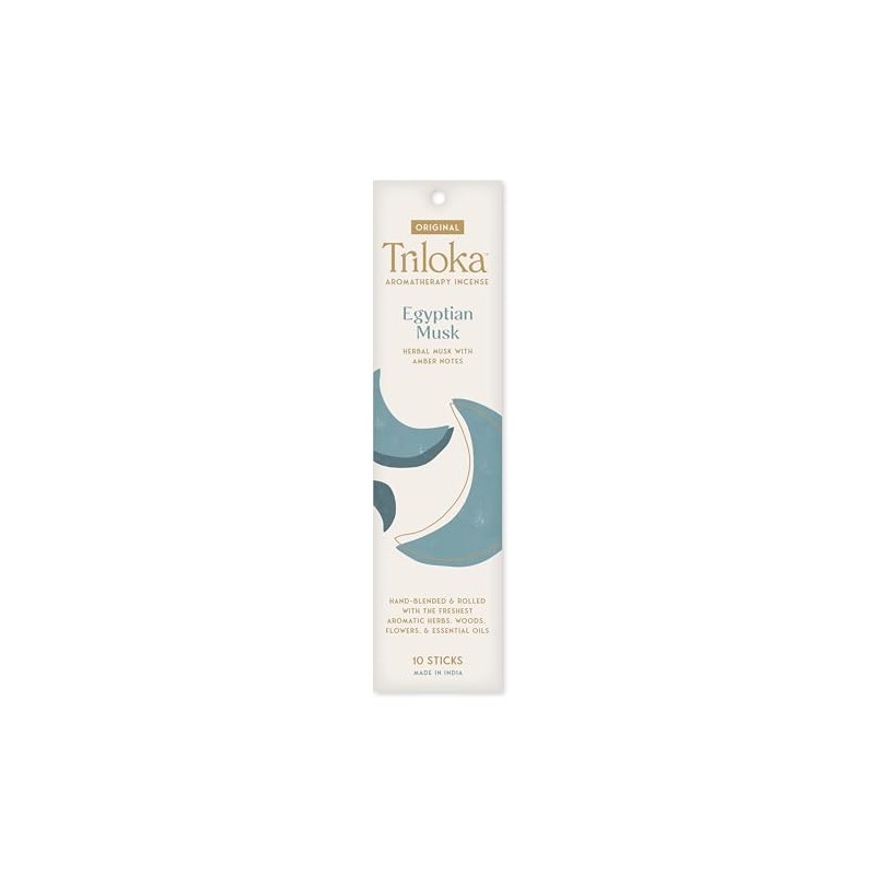 Triloka Original Incense, Egyptian Musk, 10 Sticks