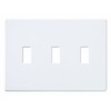 Lutron FG-3-WH Fassada - Placa de pared (3 bandas), color